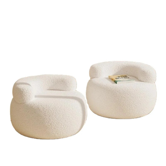 Single Round Sofa Chair