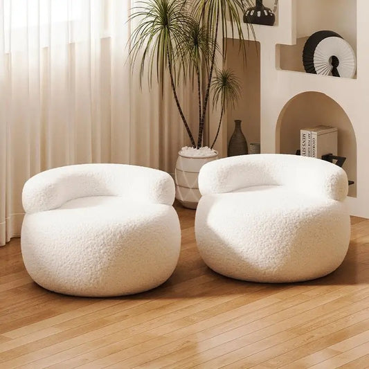 Single Round Sofa Chair